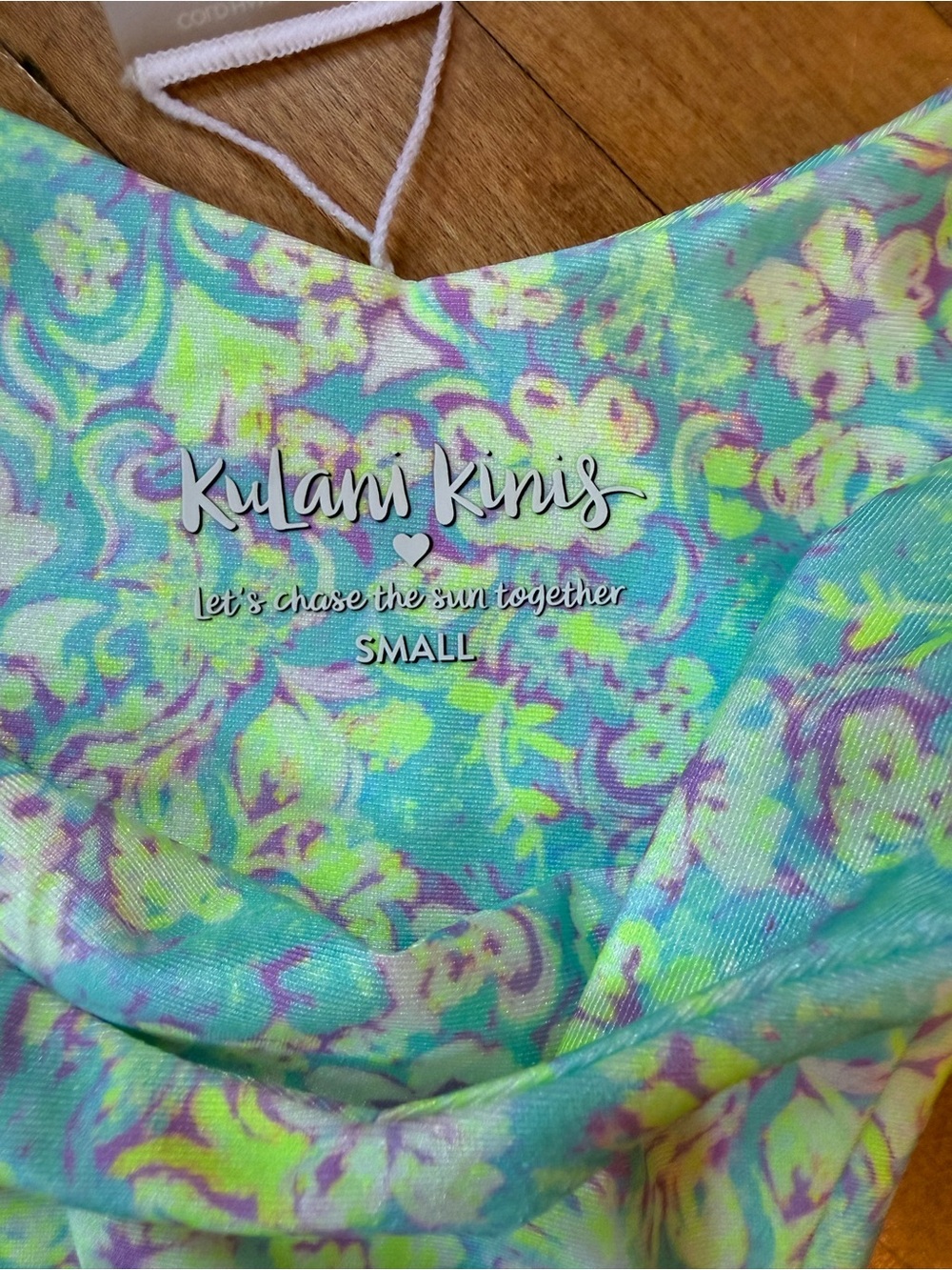 Kulani Kinis Pastel Floral Bikini Bottom - Picture 2 of 3